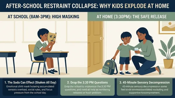 Why Does My Child Behave Perfectly at School but Fall Apart at Home?