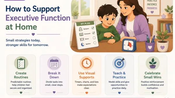 How to Support Executive Function at Home