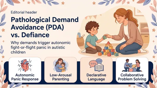 Pathological Demand Avoidance (PDA) vs. Defiance: Why Demands Trigger Fight-or-Flight in Autistic Children