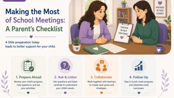 School Meeting Checklist